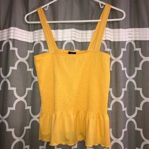 Yellow Rue21 Tank